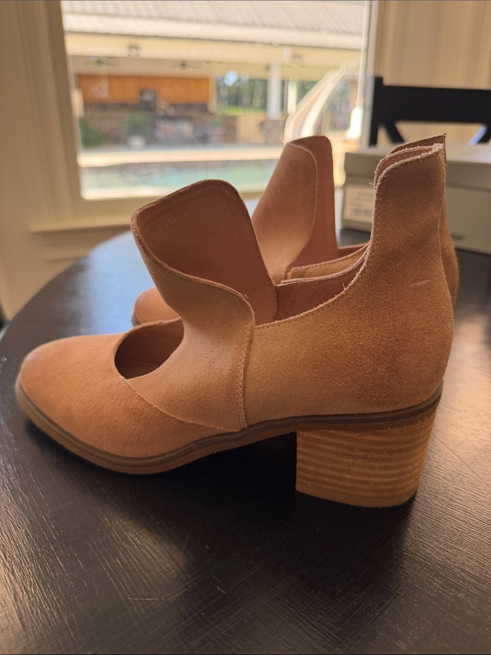 Antelope N47 Cage Suede Heel Booties